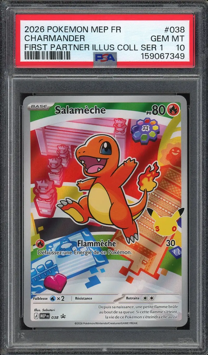 PSA 10 Salamèche