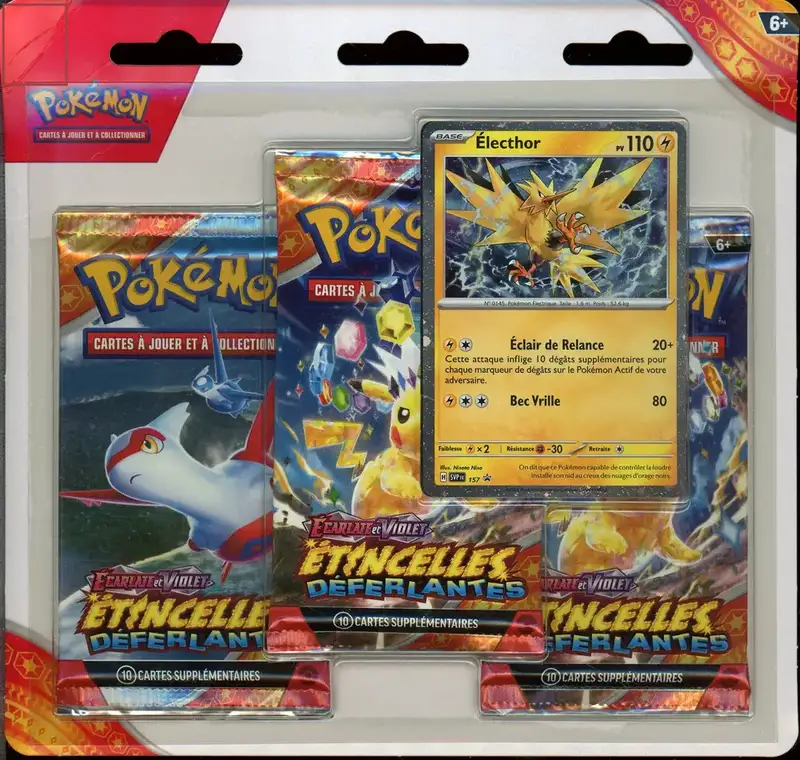Tripack EV8 Etincelles Déferlantes