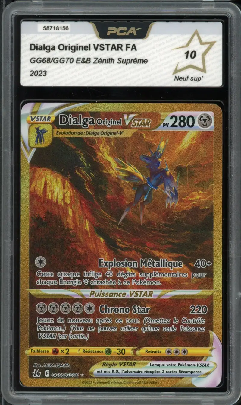PCA 10 Dialga Originel VStar Gold