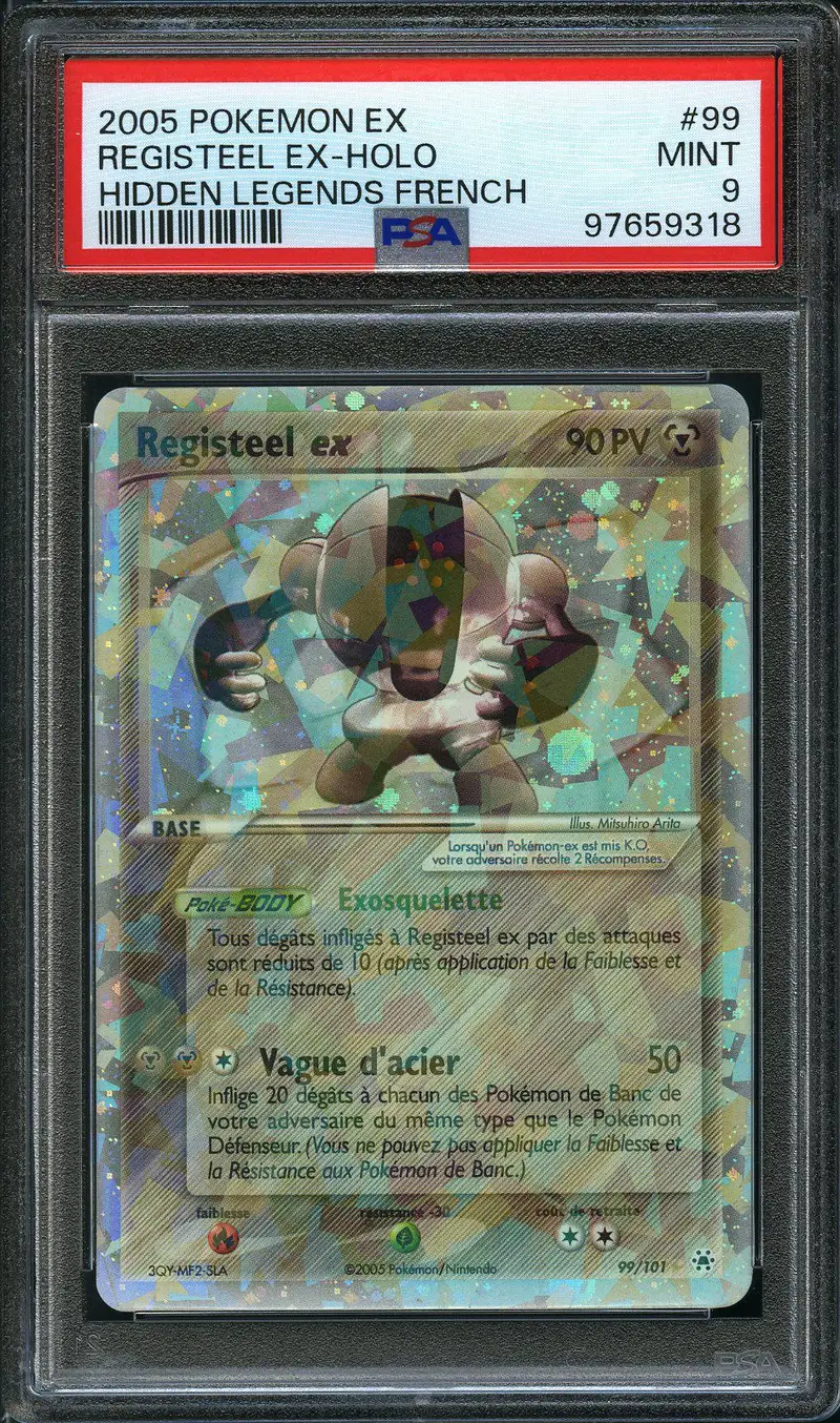 PSA 9 Registeel Ex