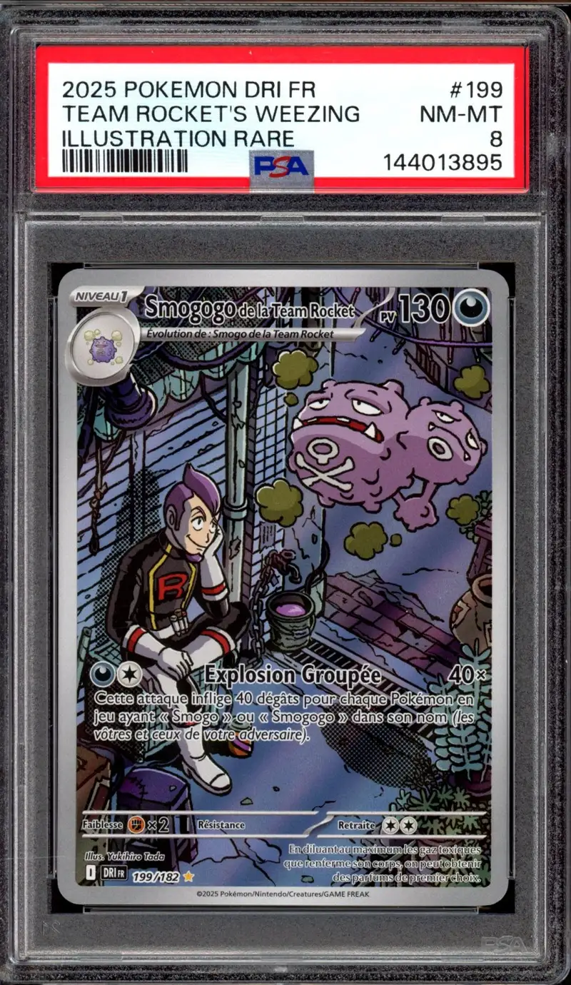 PSA 8 Smogogo de la Team Rocket