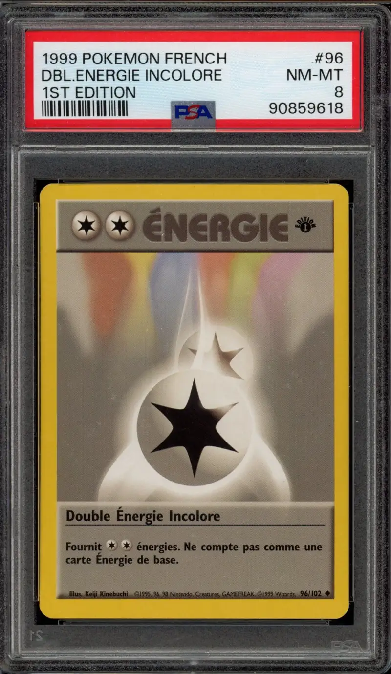 PSA 8 Double Energie Incolore