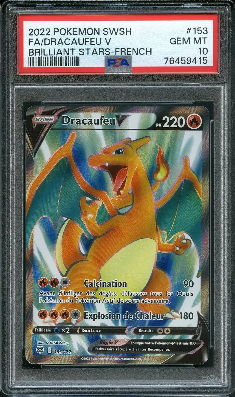 PSA 10 Dracaufeu V