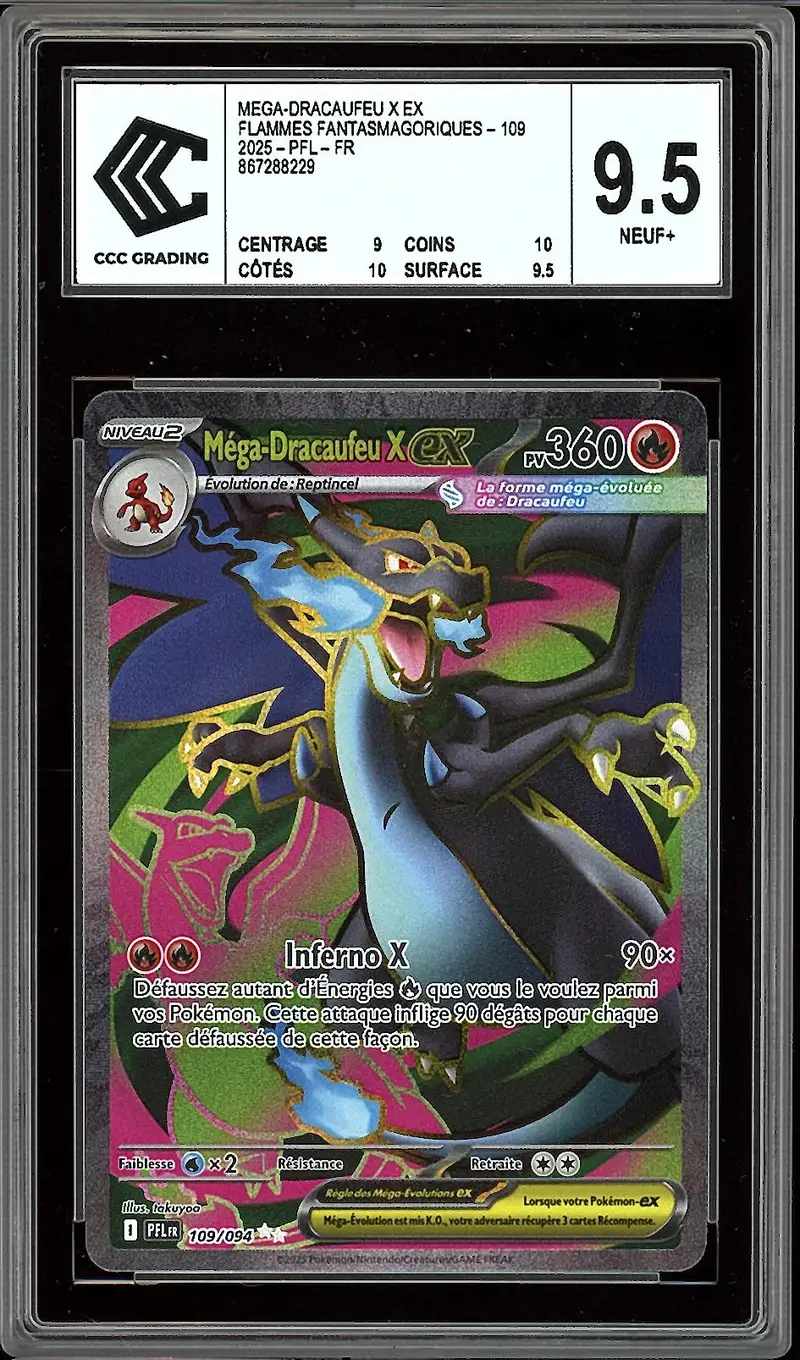CCC 9.5 Méga-Dracaufeu X Ex