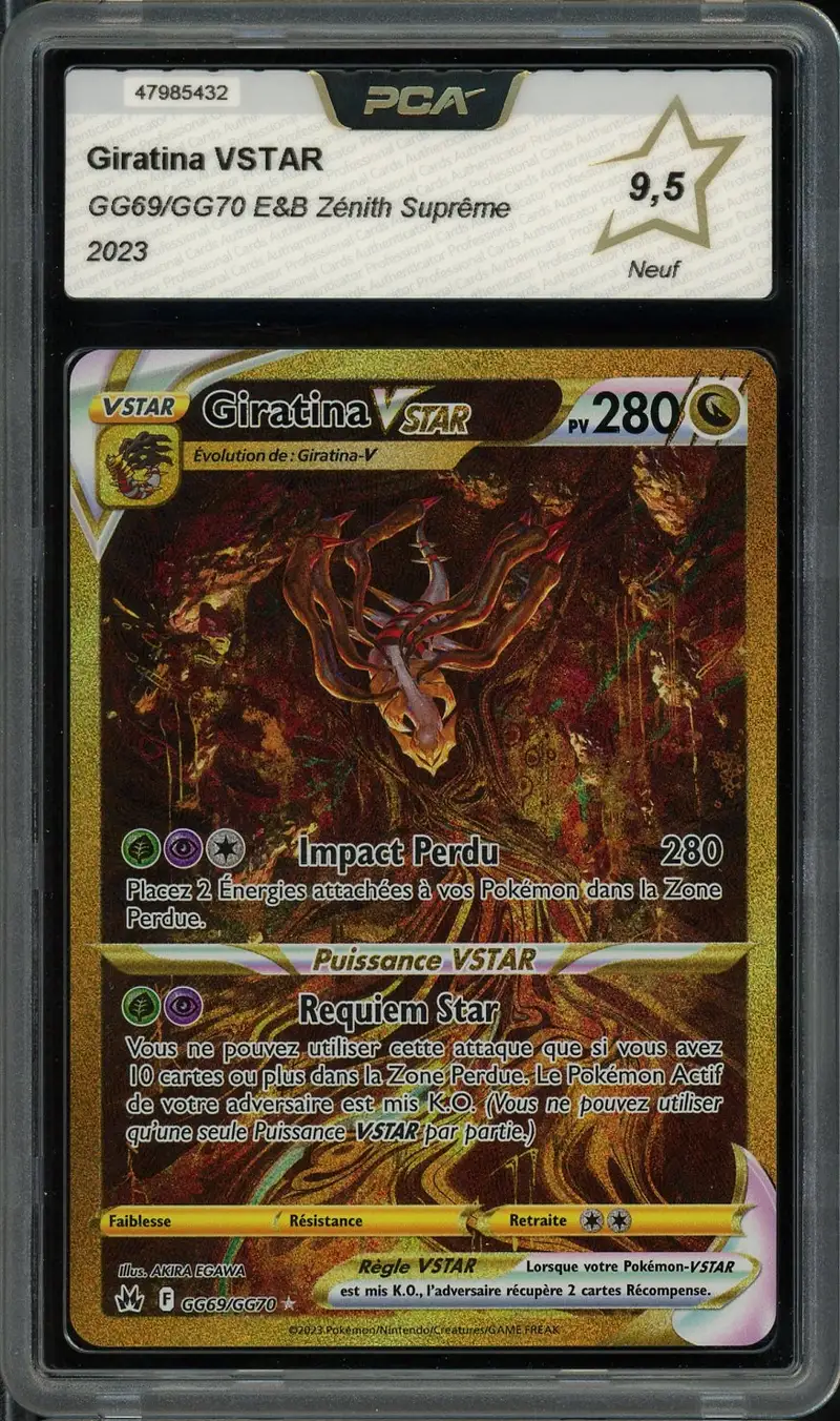 PCA 9.5 Giratina VStar Gold