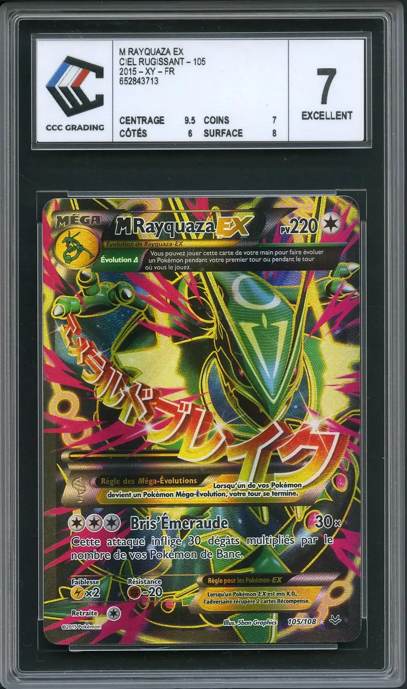 CCC 7 Méga Rayquaza Ex