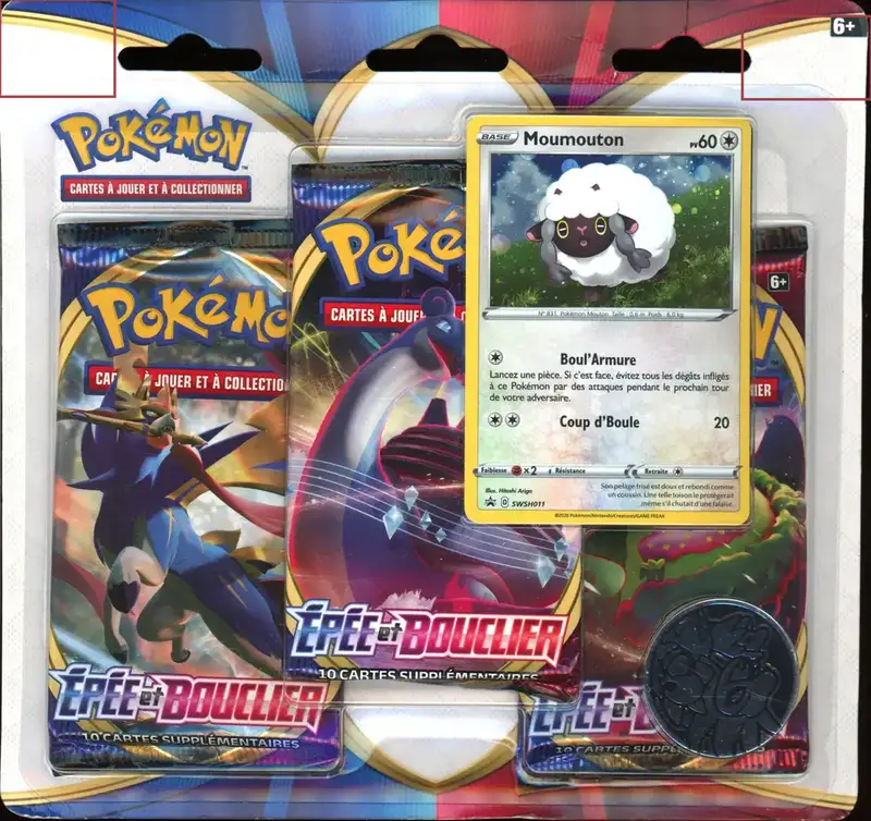 Tripack EB1 Epée et Bouclier