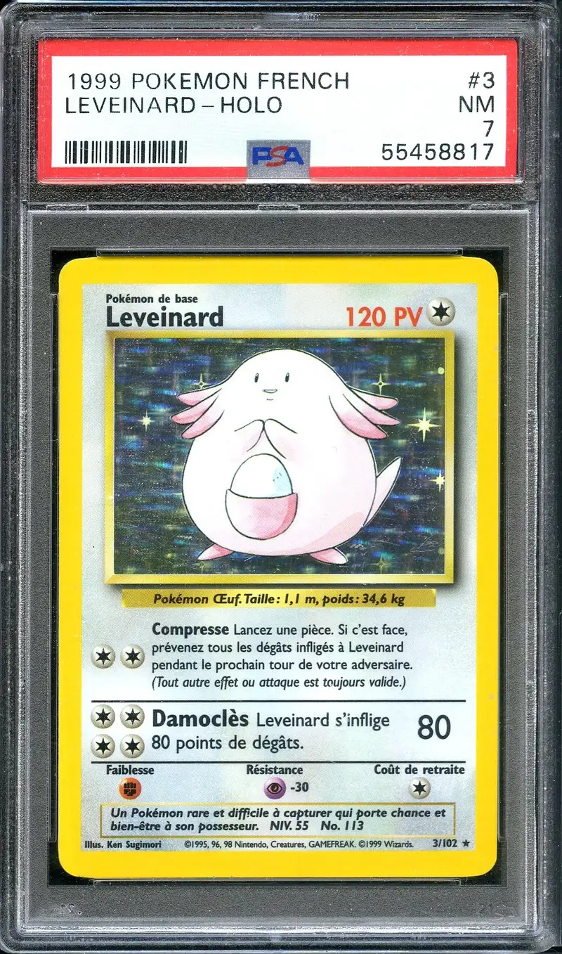 PSA 7 Leveinard Holo