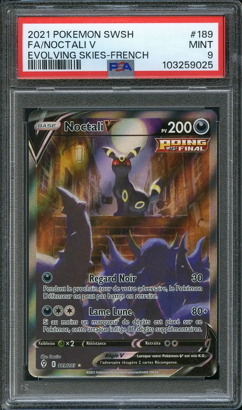 PSA 9 Noctali V