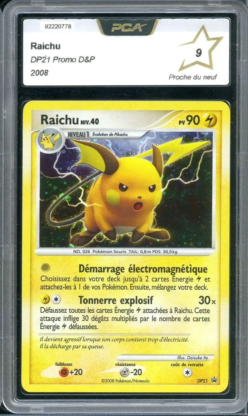 PCA 9 Raichu Holo