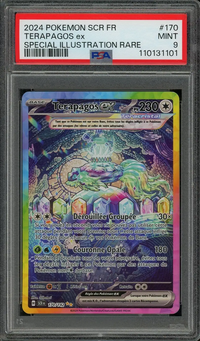 PSA 9 Terapagos Ex