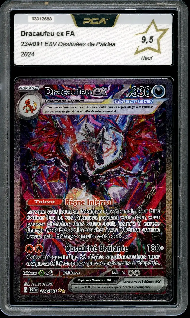 PCA 9.5 Dracaufeu Ex