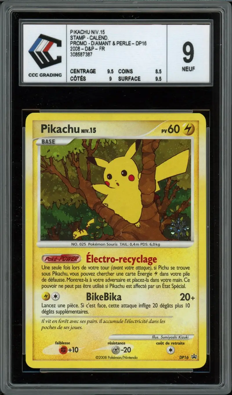 CCC 9 Pikachu Holo