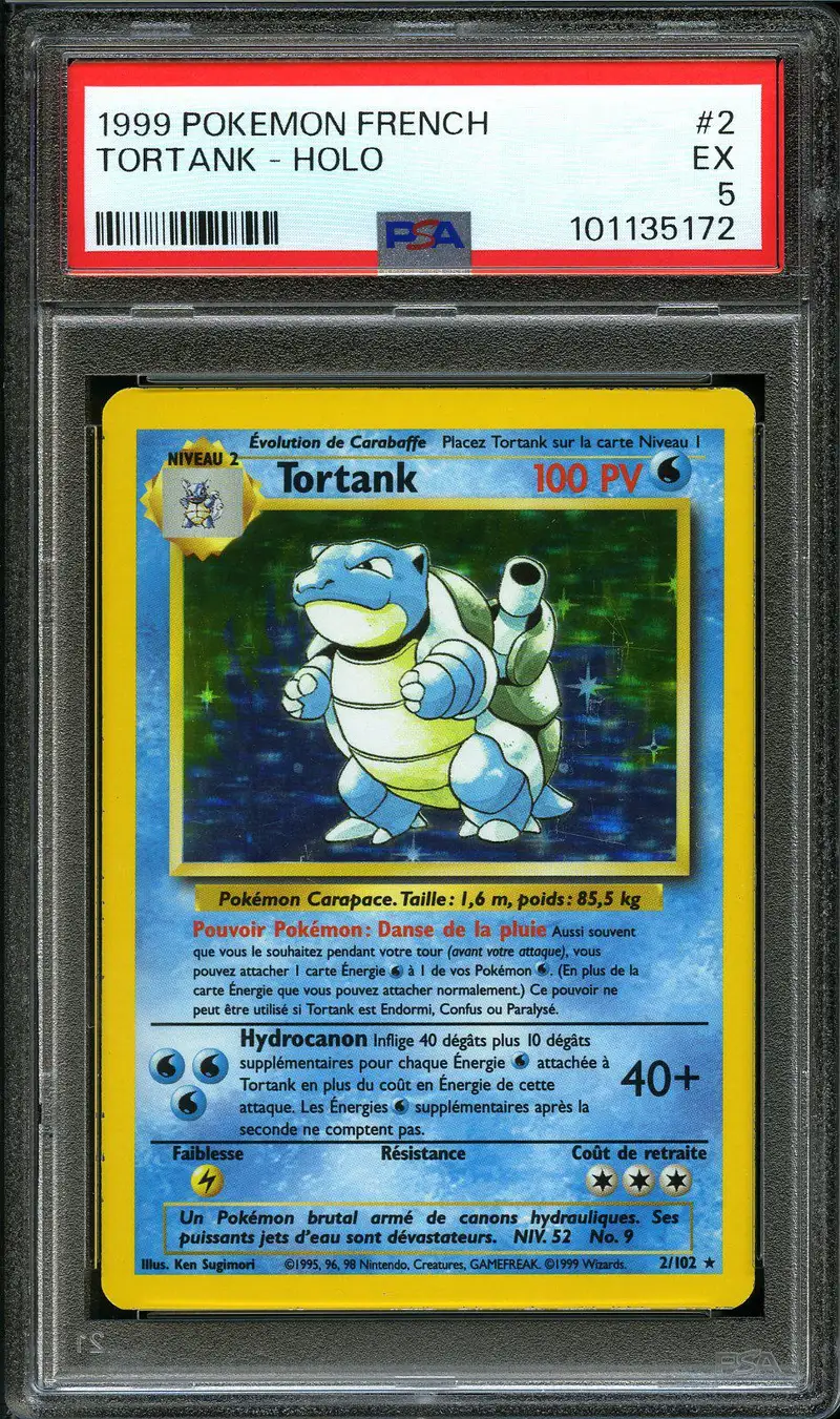 PSA 5 Tortank Holo