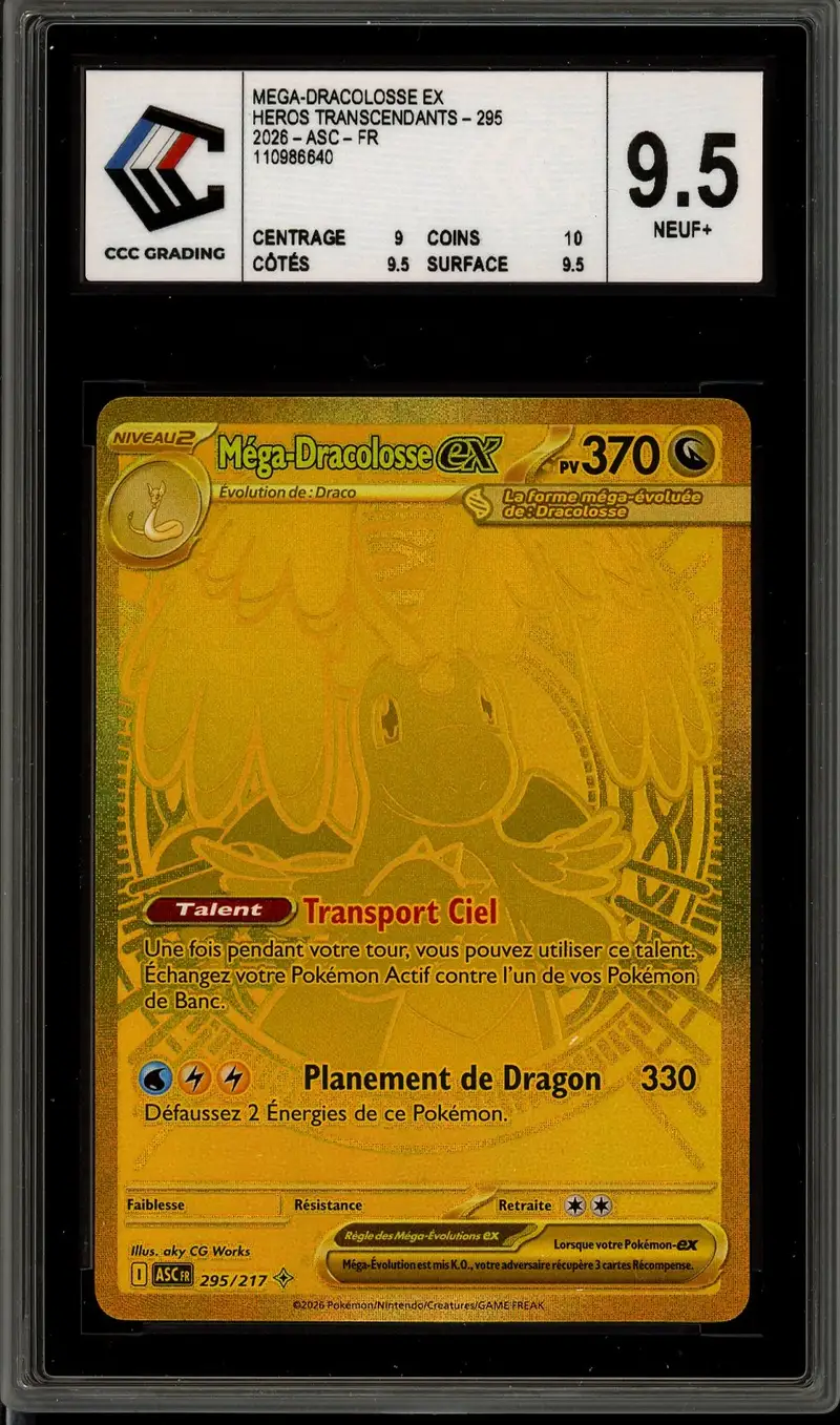 CCC 9.5 Méga-Dracolosse Ex Gold
