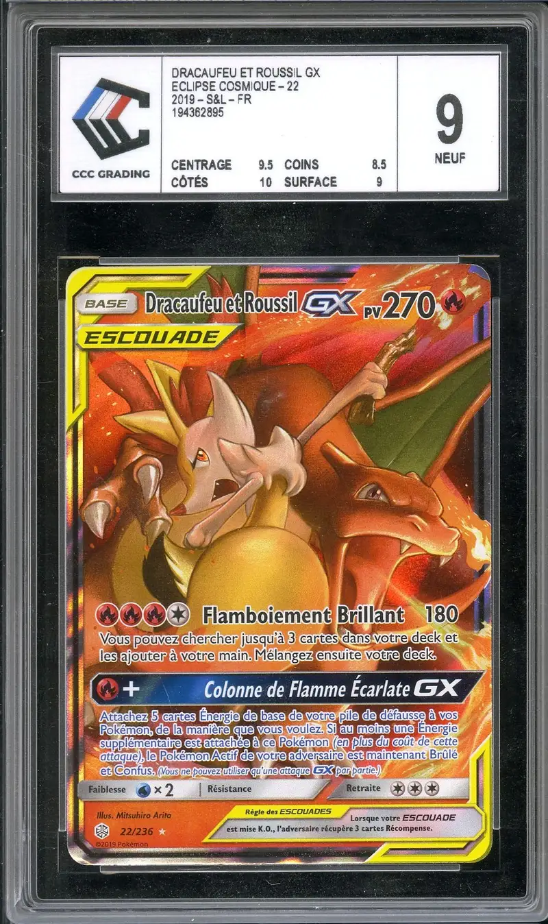 CCC 9 Dracaufeu et Roussil Gx