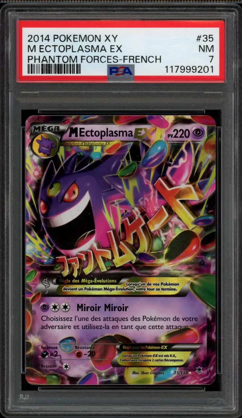 PSA 7 Méga Ectoplasma Ex