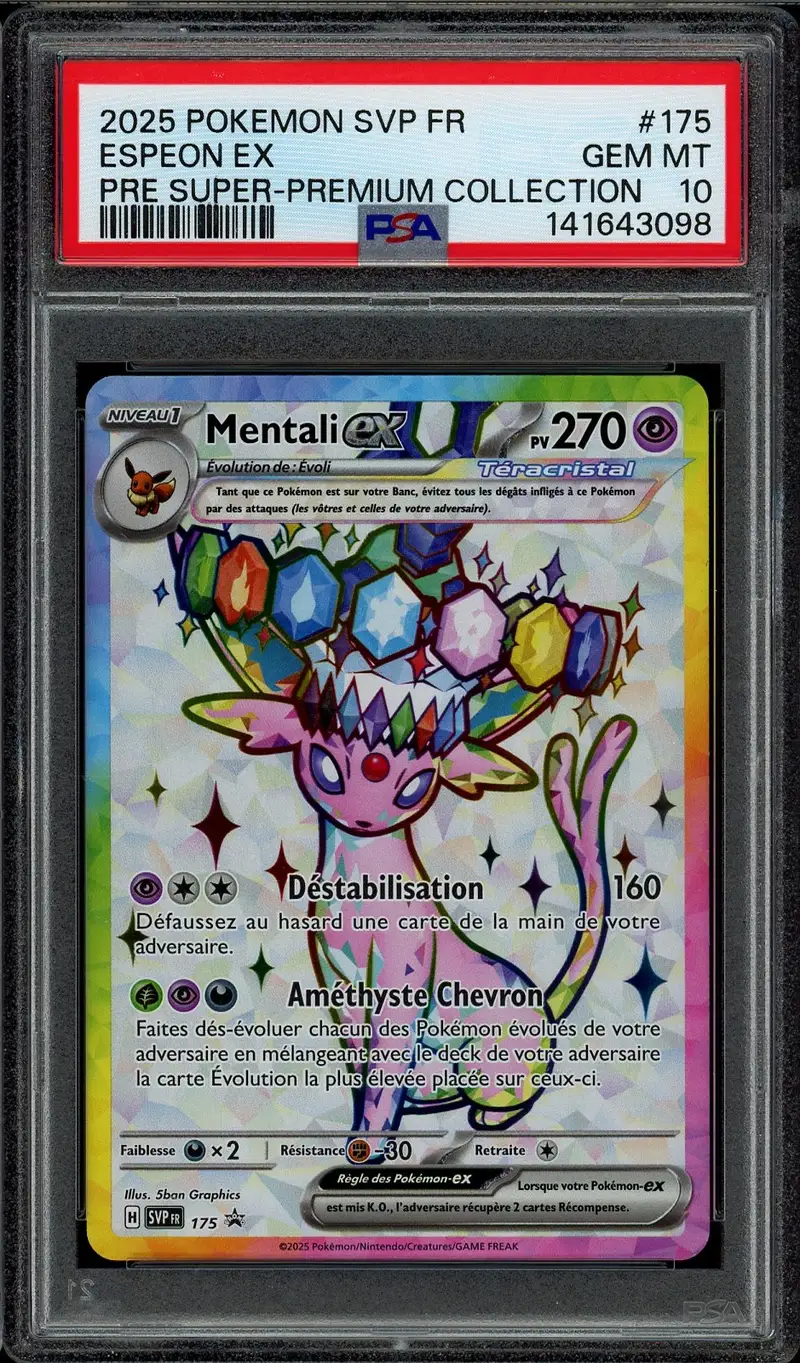 PSA 10 Mentali Ex