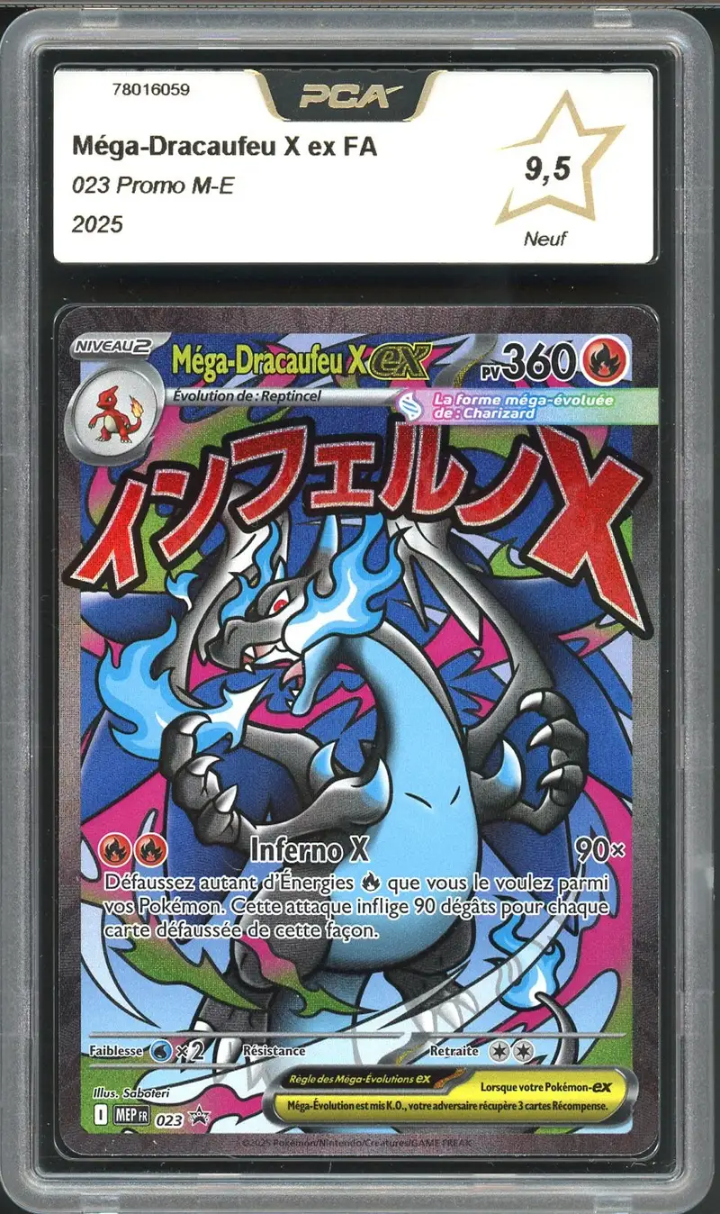 PCA 9.5 Méga Dracaufeu X Ex