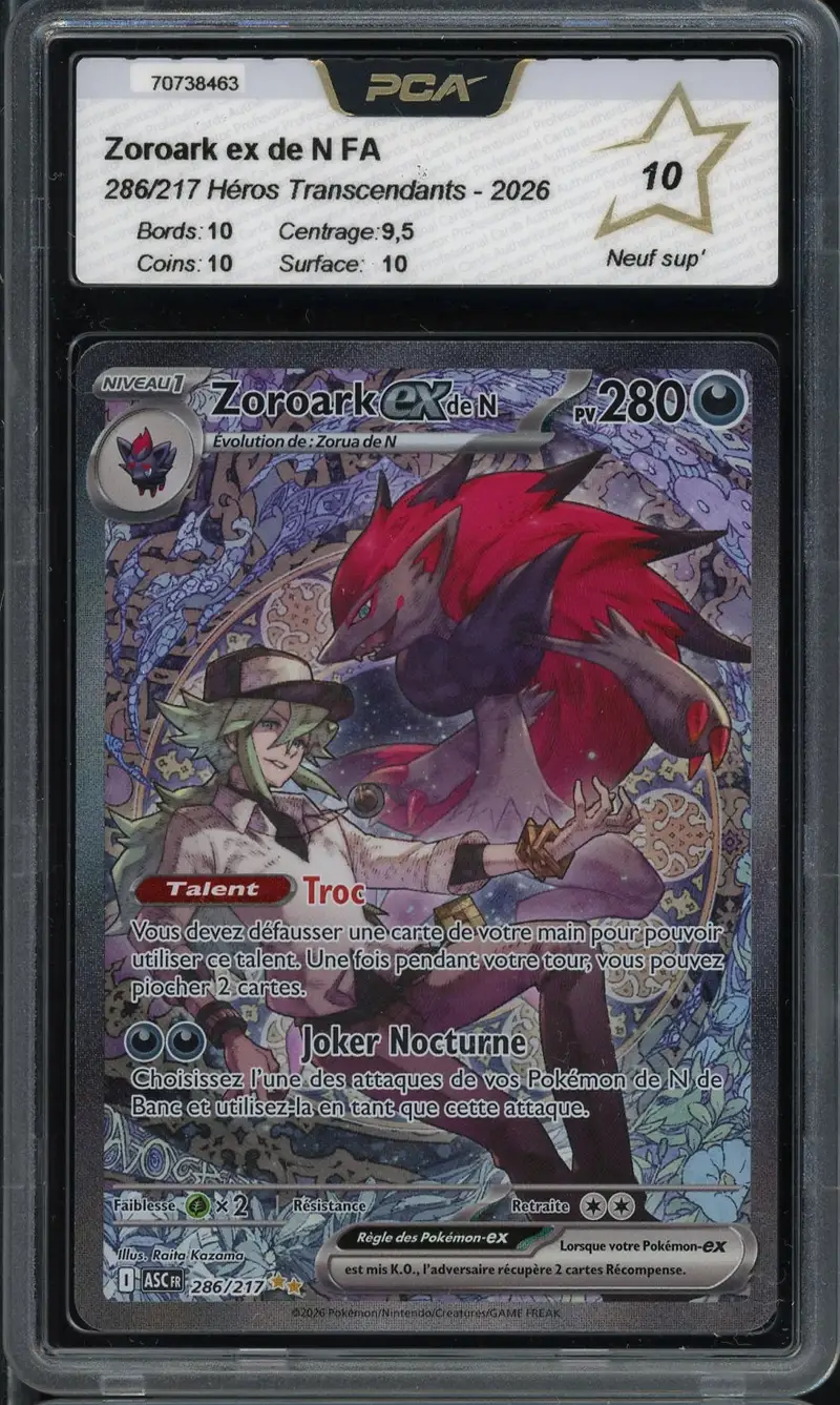 PCA 10 Zoroark Ex de N