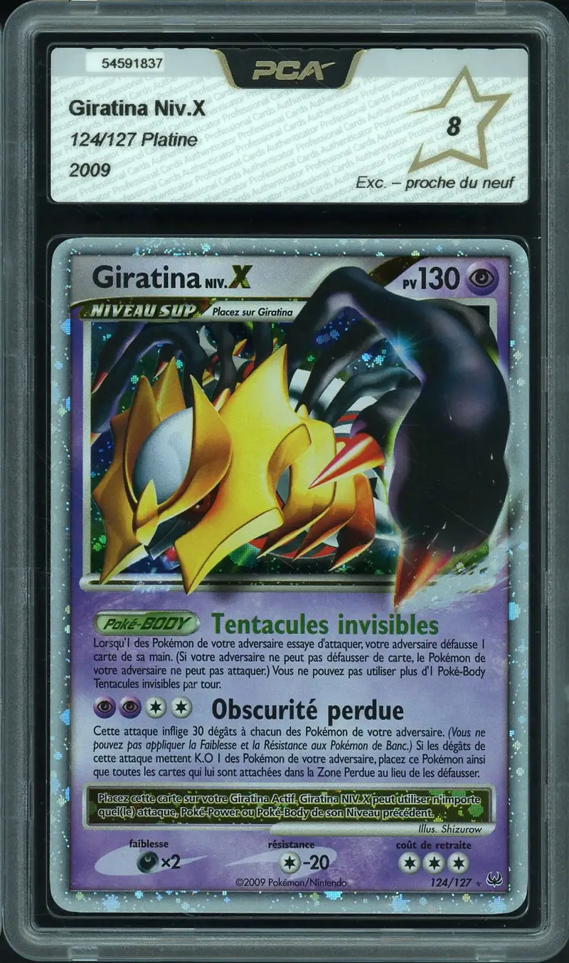 PCA 8 Giratina Niv. X Holo