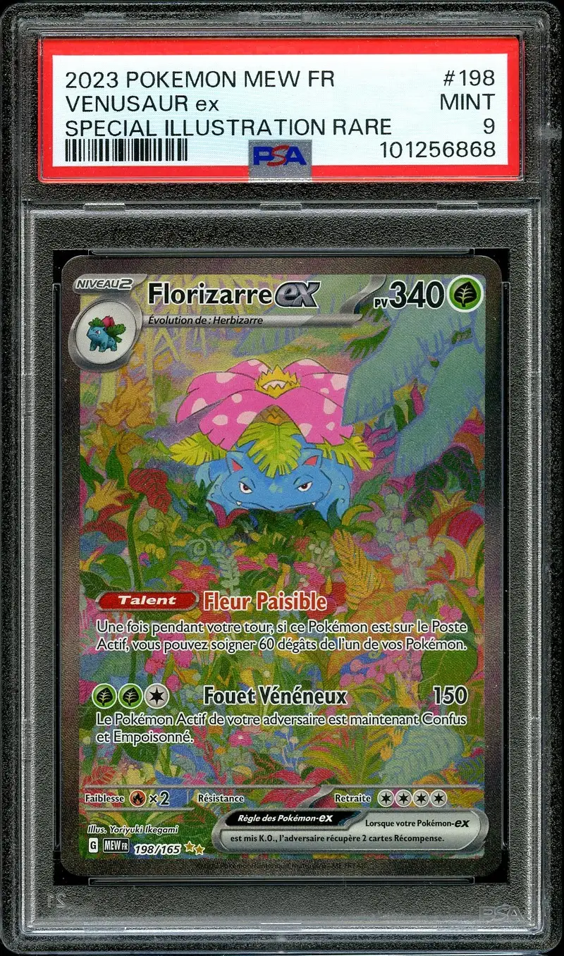 PSA 9 Florizarre Ex