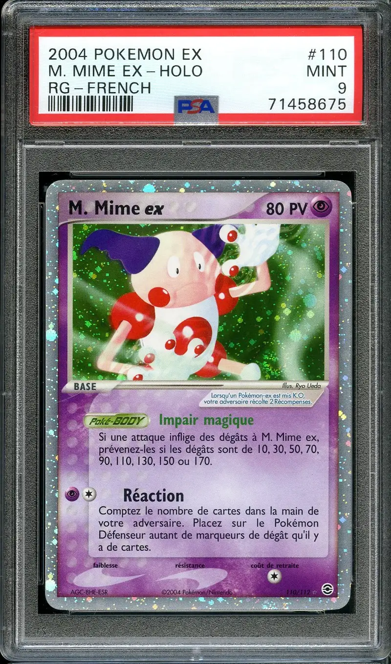 PSA 9 M. Mime Ex
