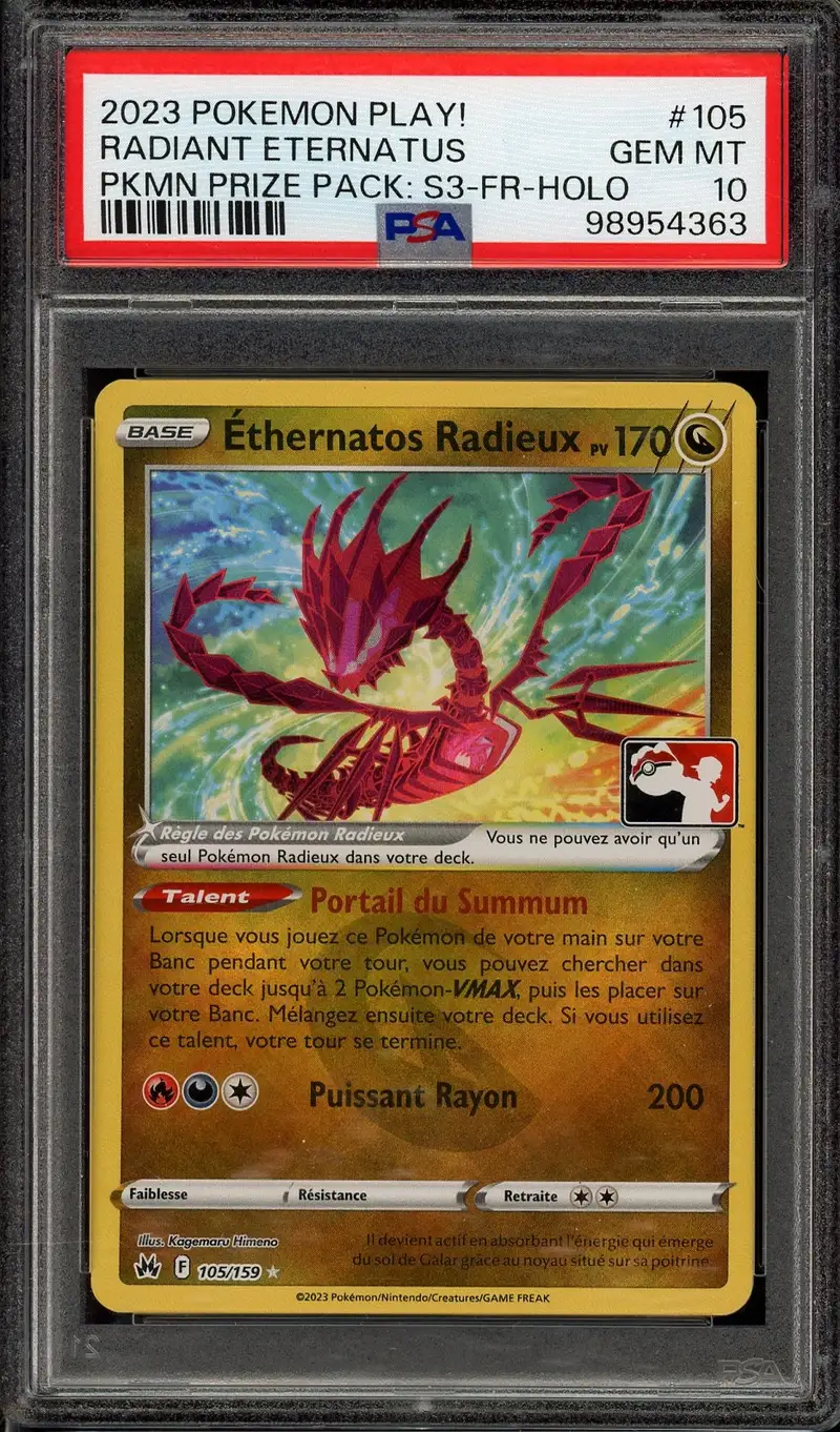 PSA 10 Ethernatos Radieux