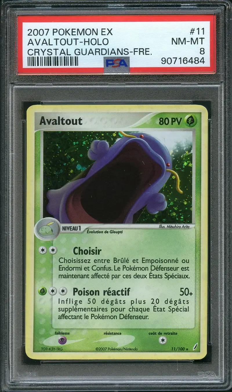PSA 8 Avaltout Holo