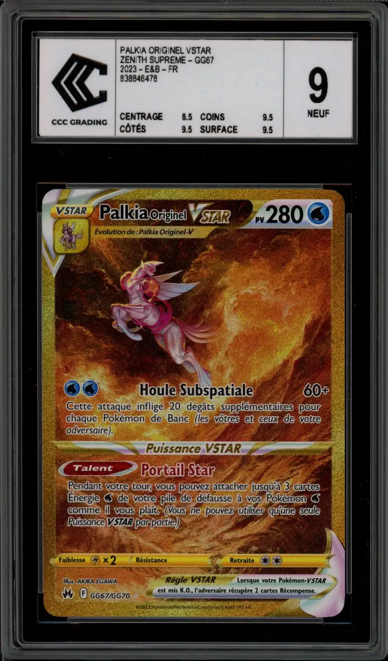 CCC 9 Palkia Originel VStar Gold