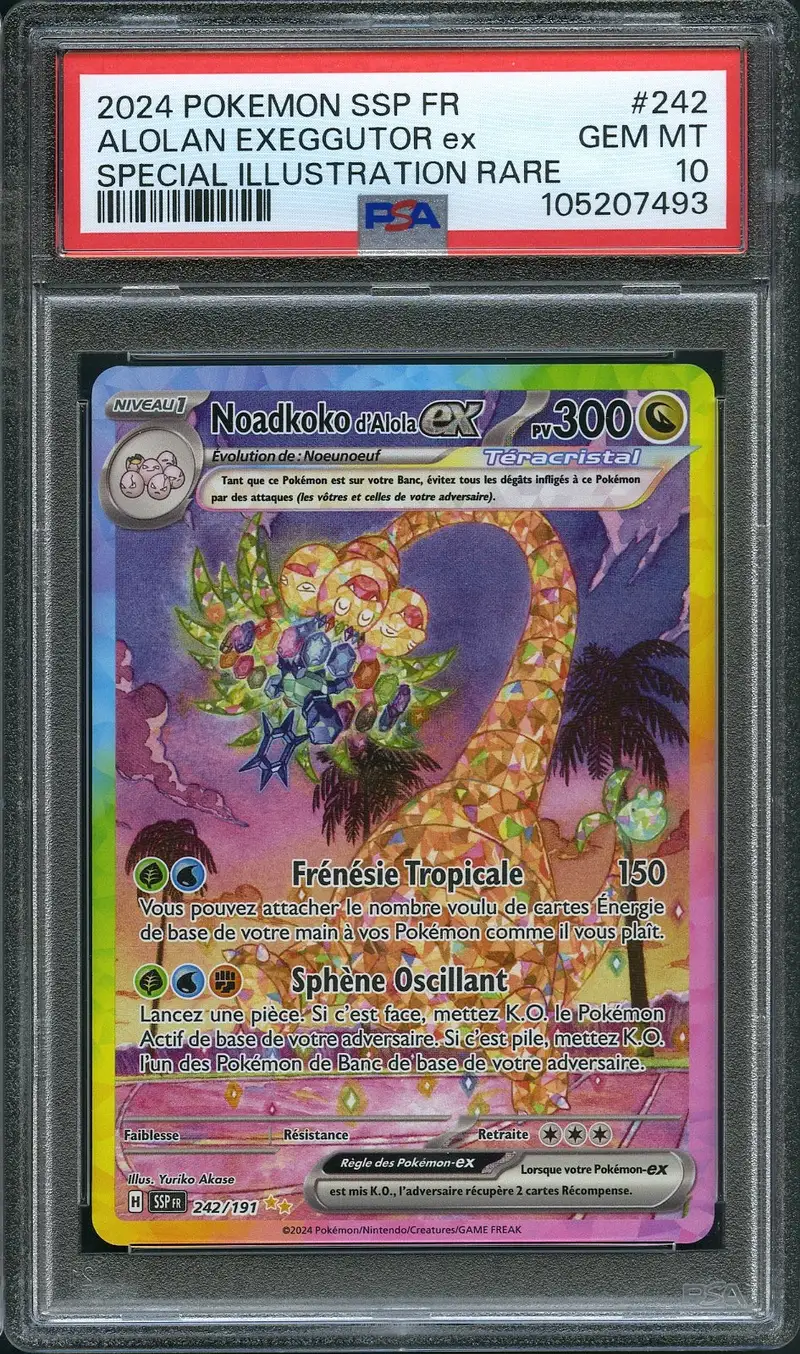 PSA 10 Noadkoko d'Alola Ex