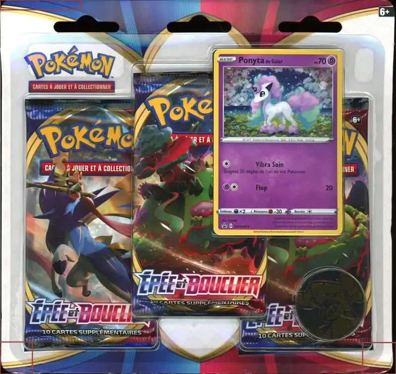Tripack EB1 Epée et Bouclier