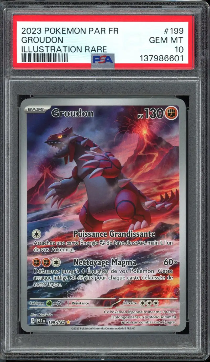 PSA 10 Groudon