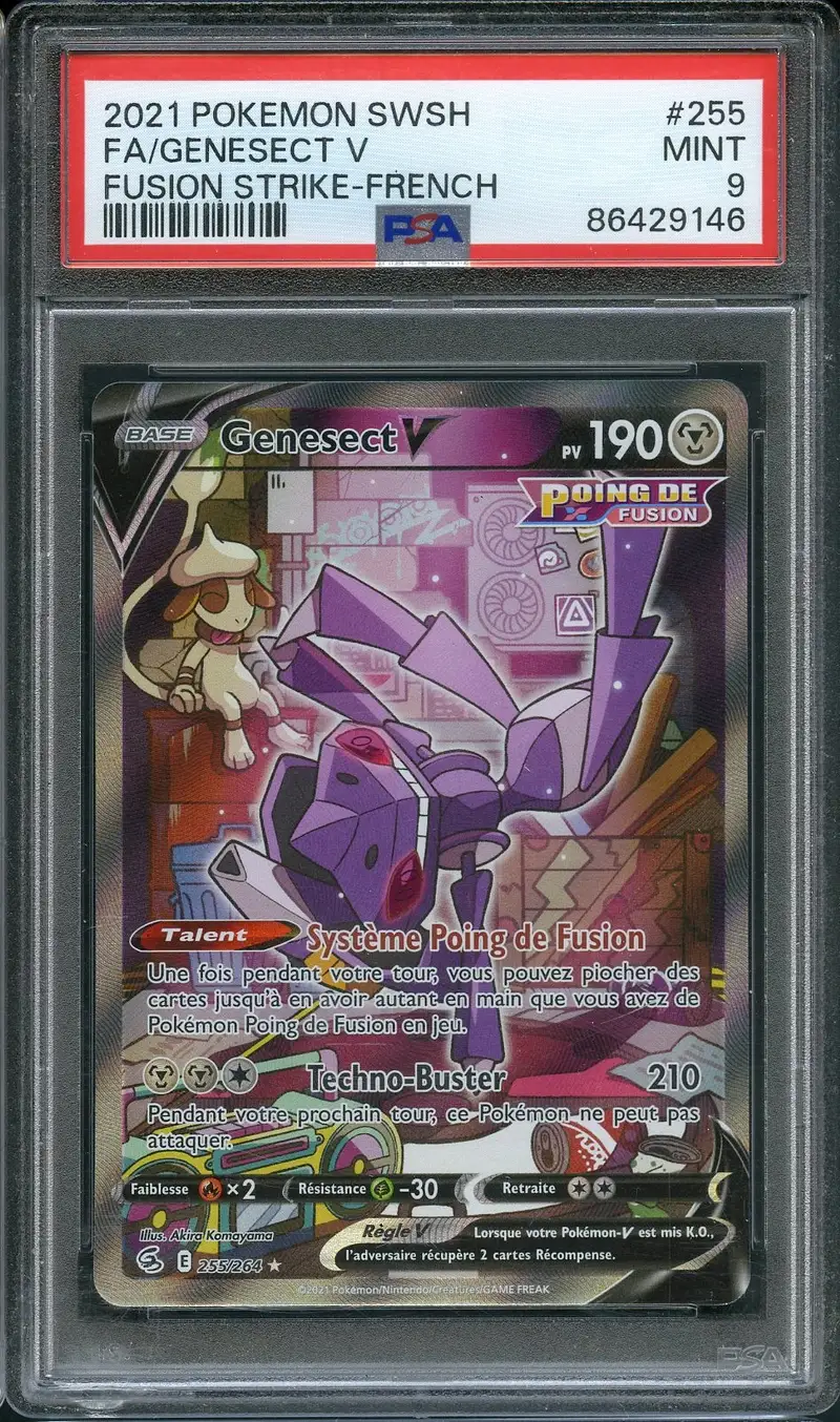 PSA 9 Genesect V
