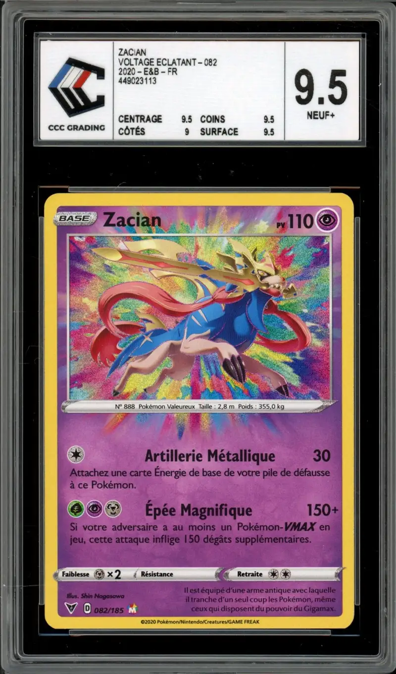 PCA 9 Zacian V Gold