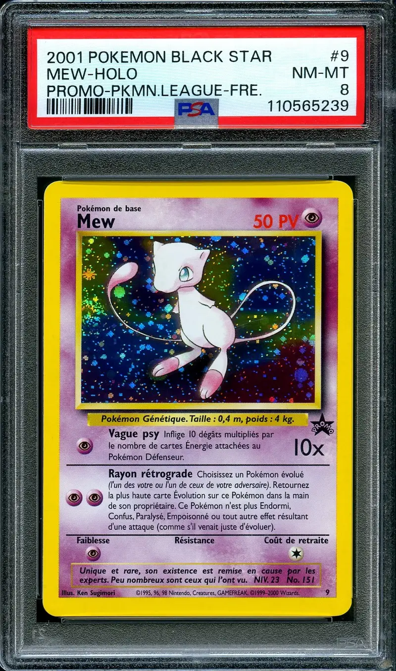 PSA 8 Mew Holo