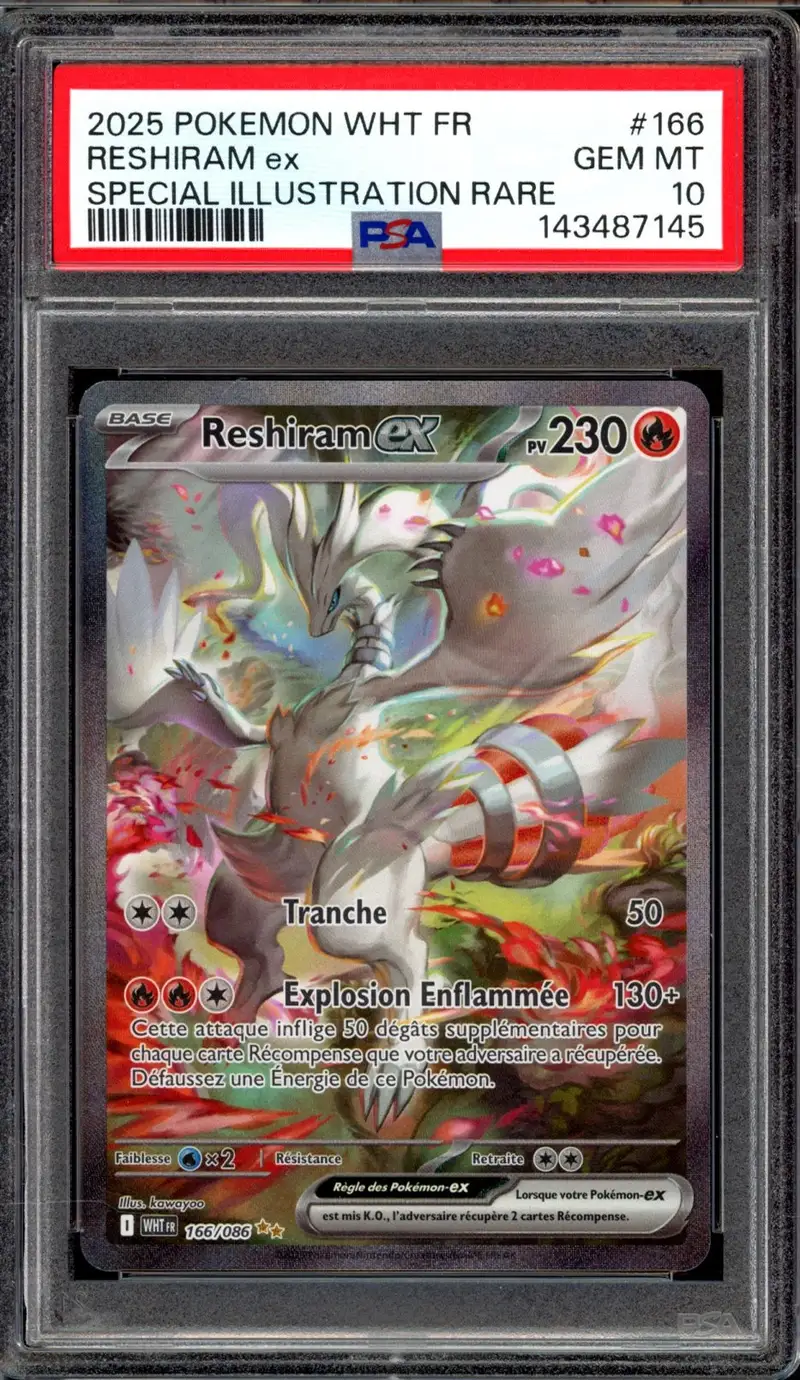 PSA 10 Reshiram Ex