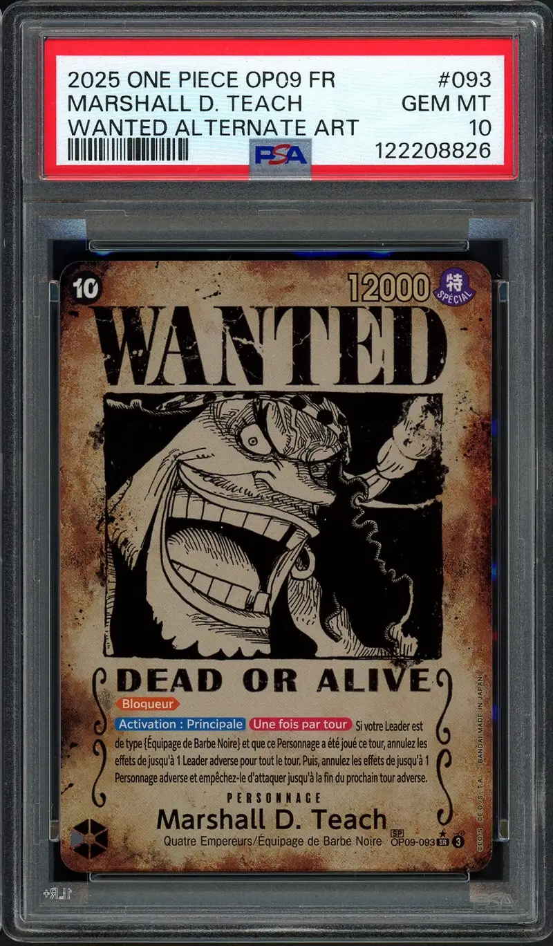 PSA 10 Marshall D. Teach