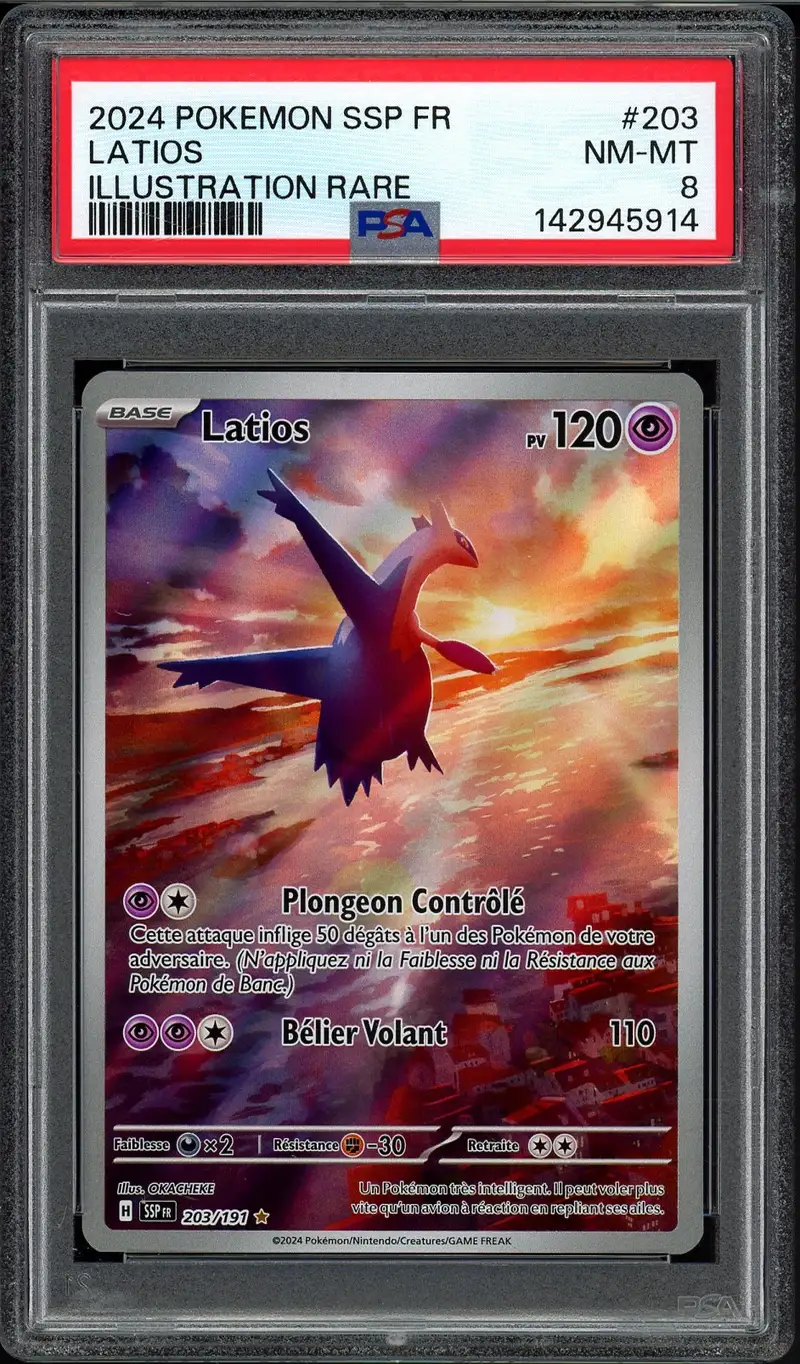 PSA 8 Latios