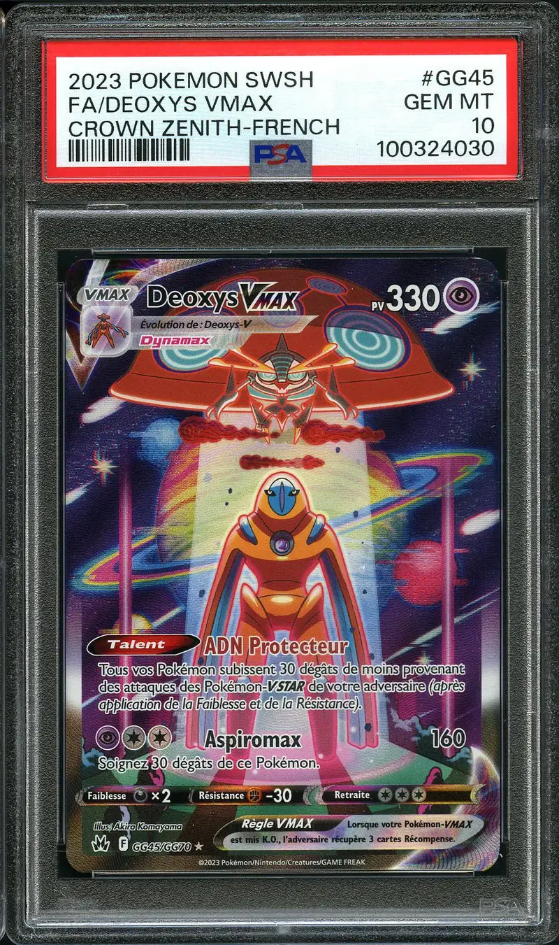 PSA 10 Deoxys VMax