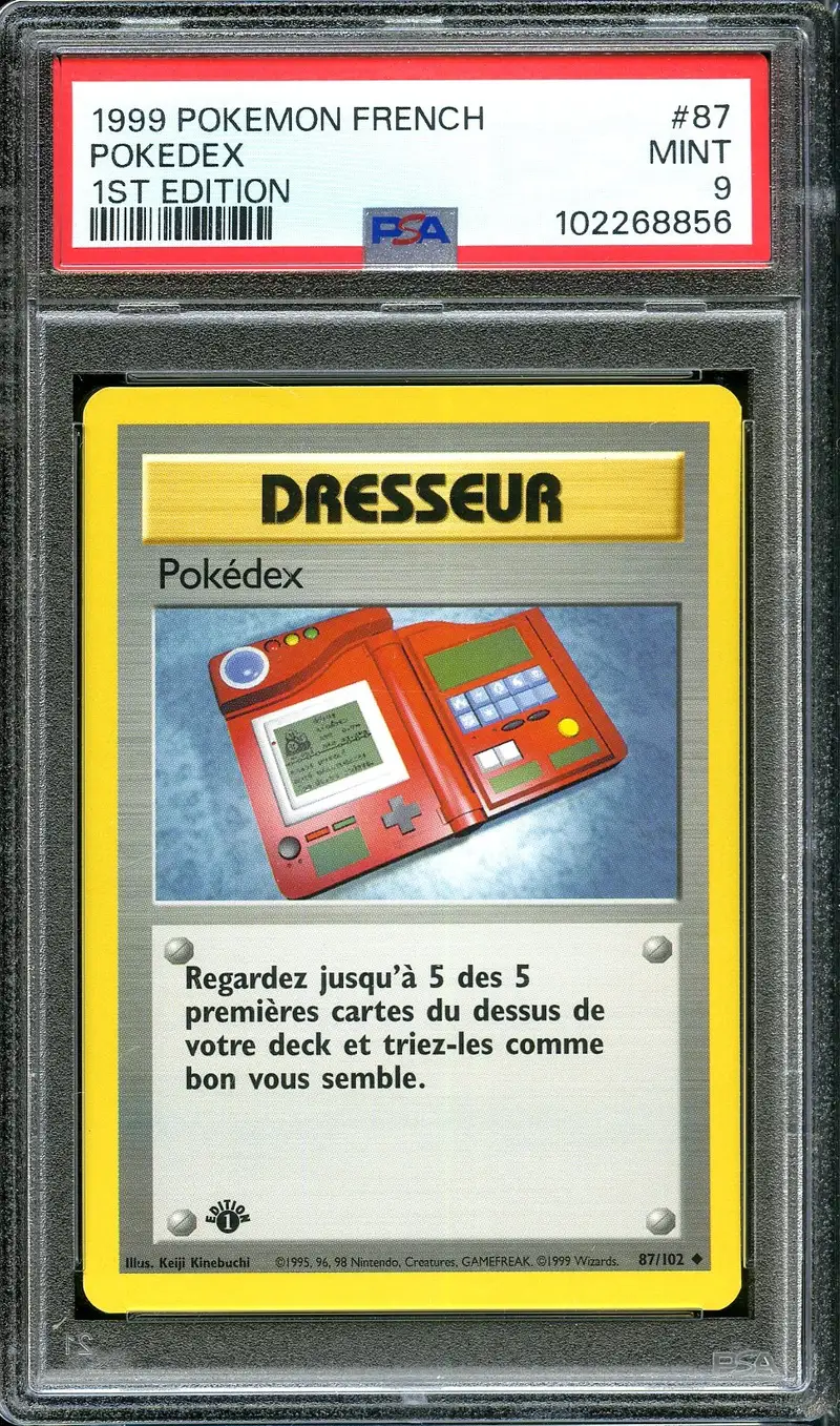 PSA 9 Pokédex