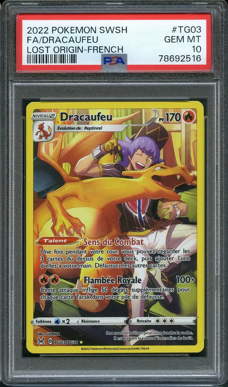 PSA 10 Dracaufeu