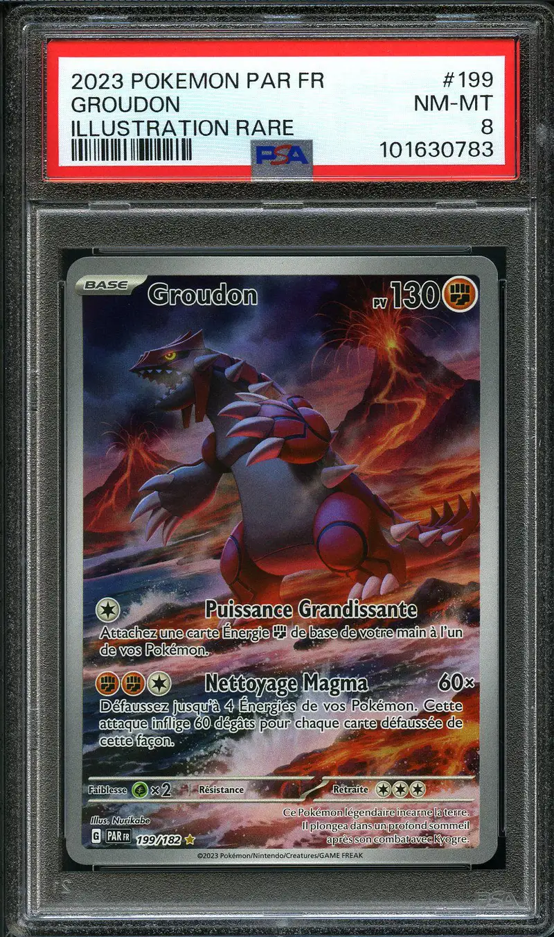 PSA 8 Groudon