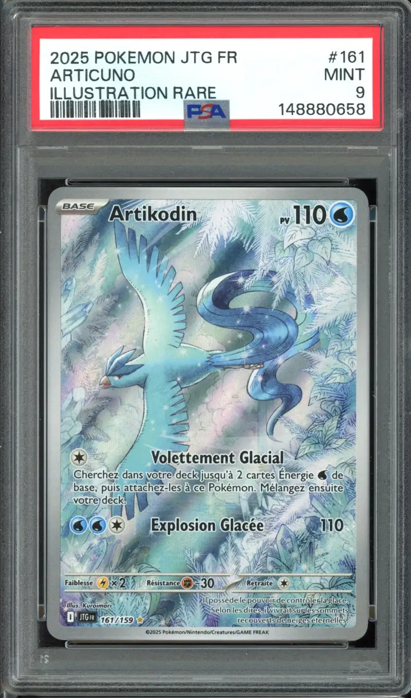 artikodin pokemon card Articuno AR 102/100 [2WW] Freezing Wind (100) Carte Pokmon Artikodin - 32/181