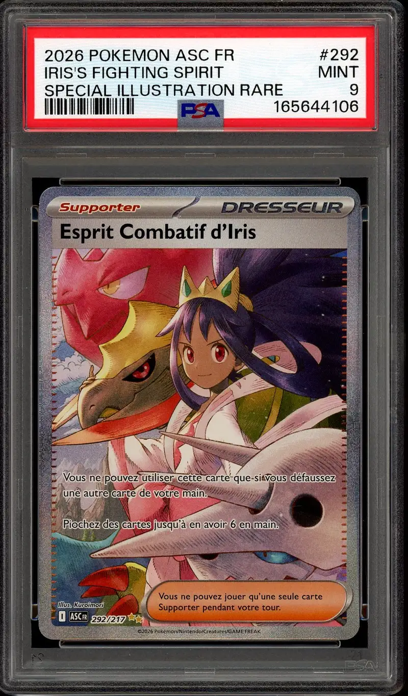 PSA 9 Esprit Combatif d'Iris