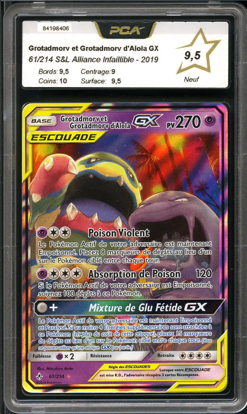 PCA 9.5 Grotadmorv et Grotadmorv d'Alola Gx
