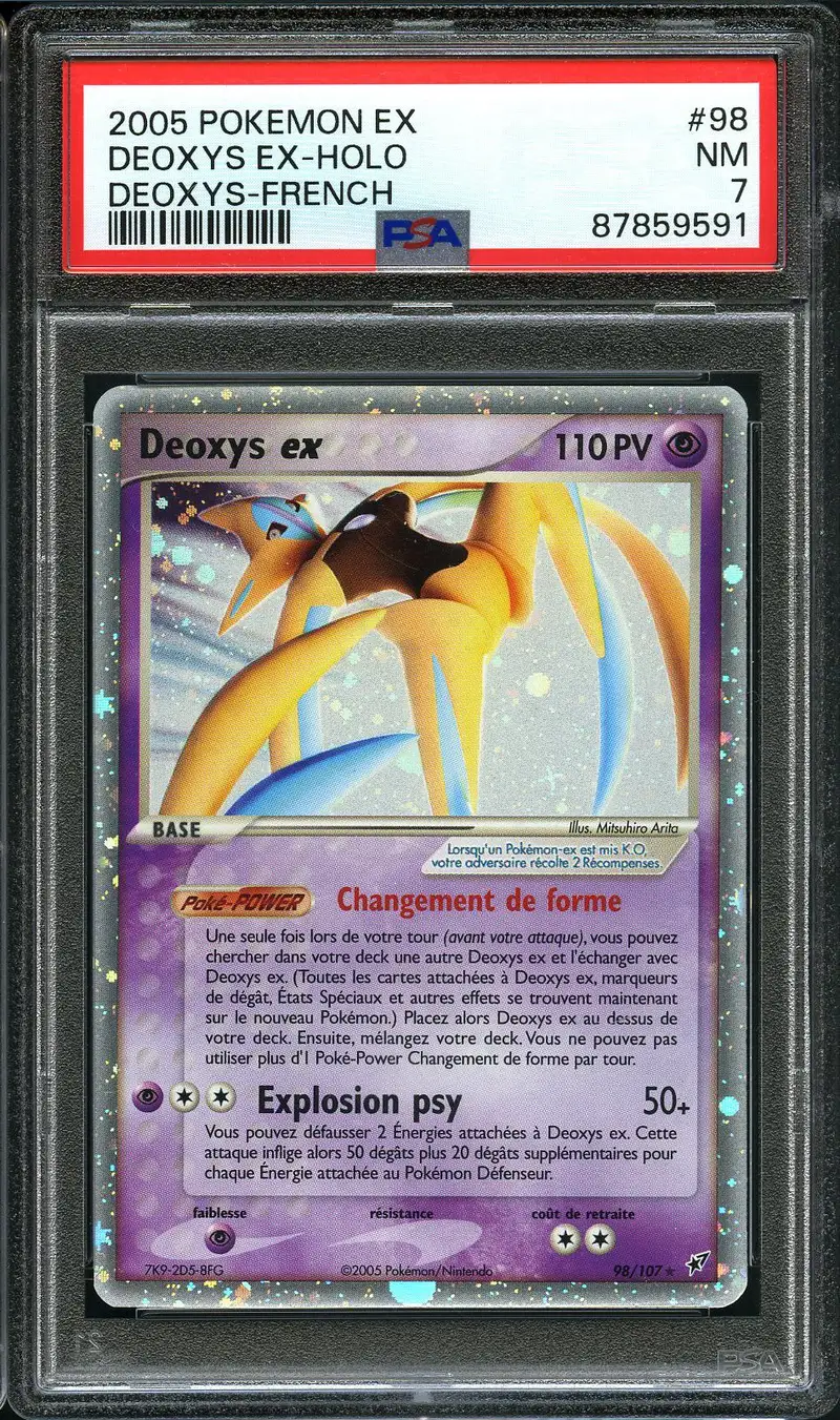 PSA 7 Deoxys Ex