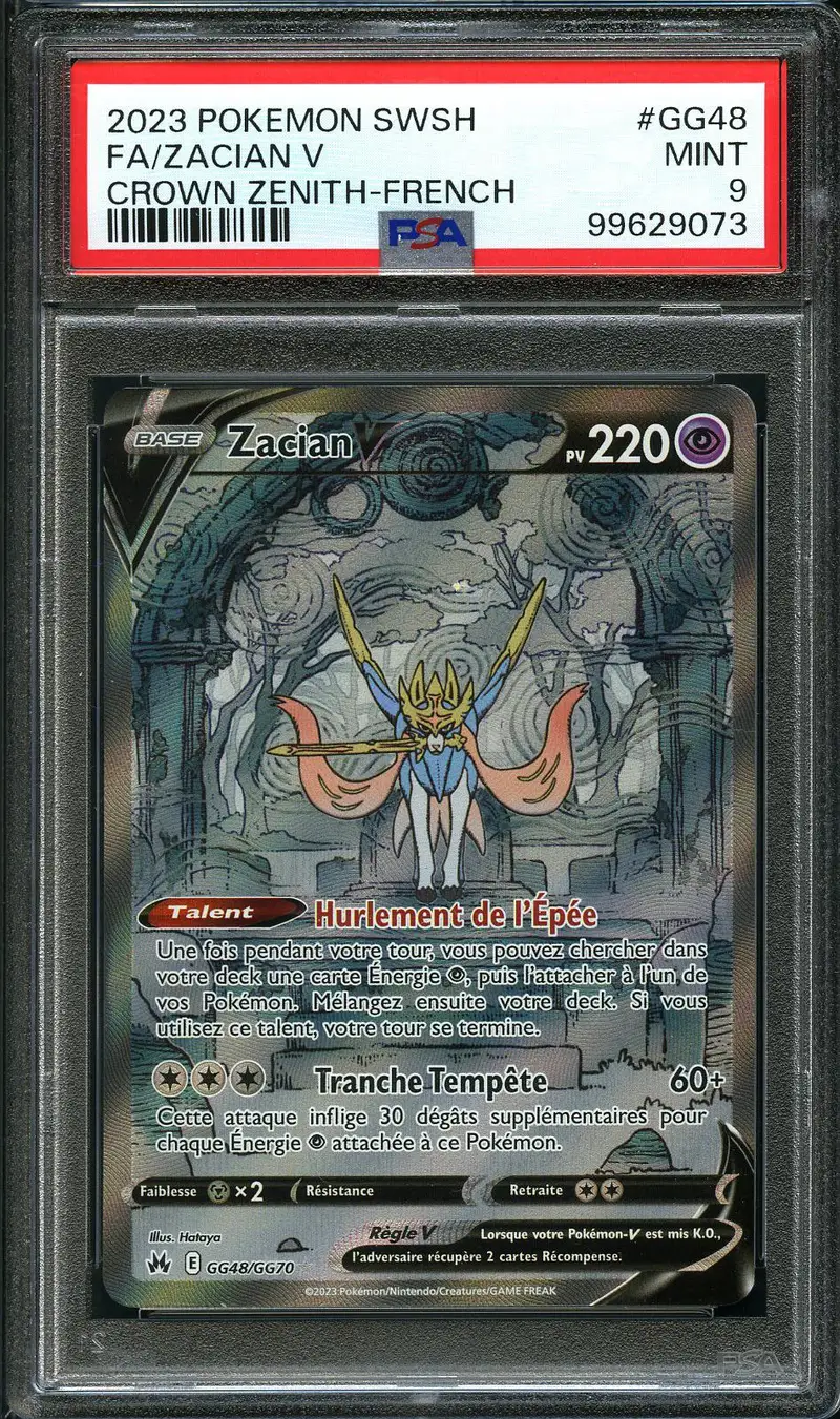 PSA 9 Zacian V