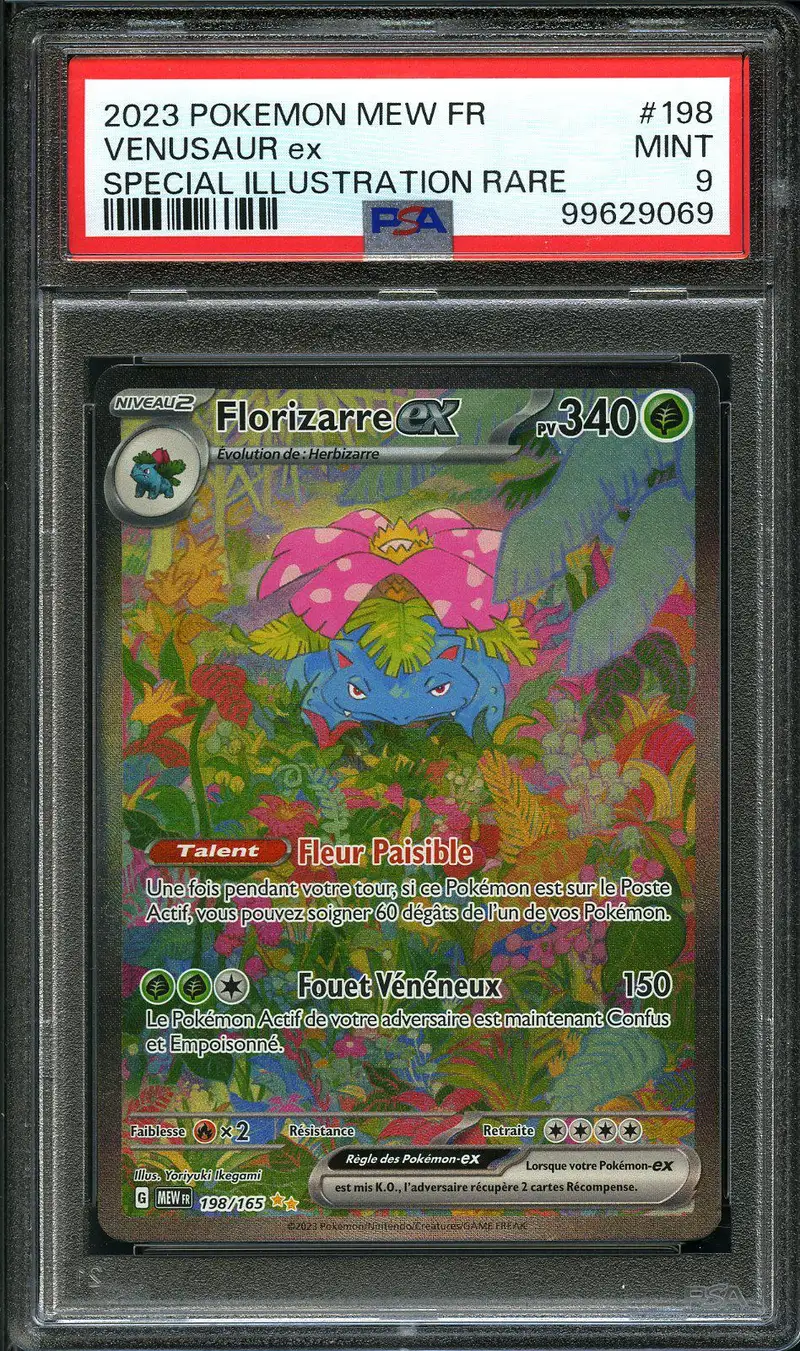 PSA 9 Florizarre Ex