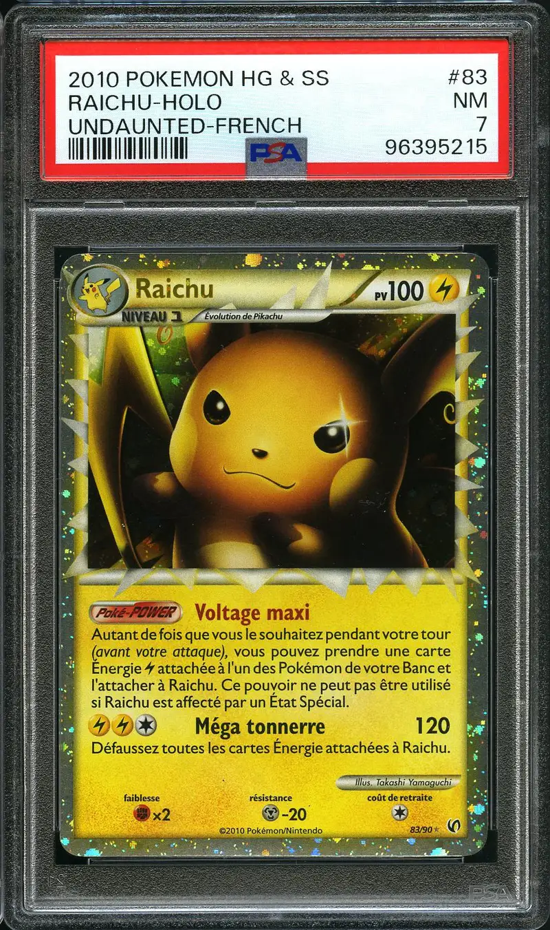 PSA 7 Raichu Prime